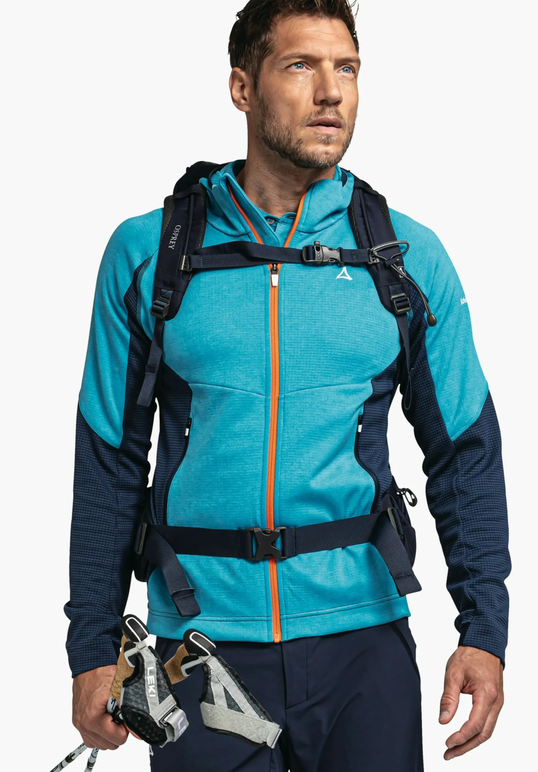 MEN SCHÖFFEL Trek & Hike<Sporty, quick-drying fleece blue