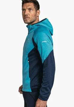 MEN SCHÖFFEL Trek & Hike<Sporty, quick-drying fleece blue