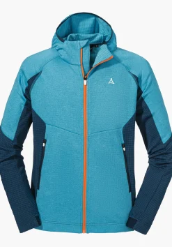 MEN SCHÖFFEL Trek & Hike<Sporty, quick-drying fleece blue