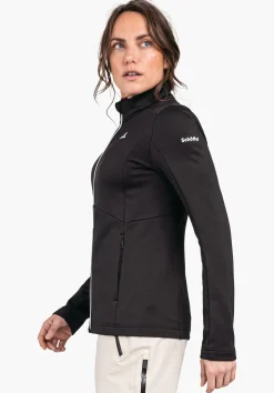 WOMEN SCHÖFFEL Skiing<Sporty recycled fleece jacket red