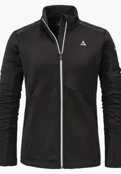 WOMEN SCHÖFFEL Skiing<Sporty recycled fleece jacket red