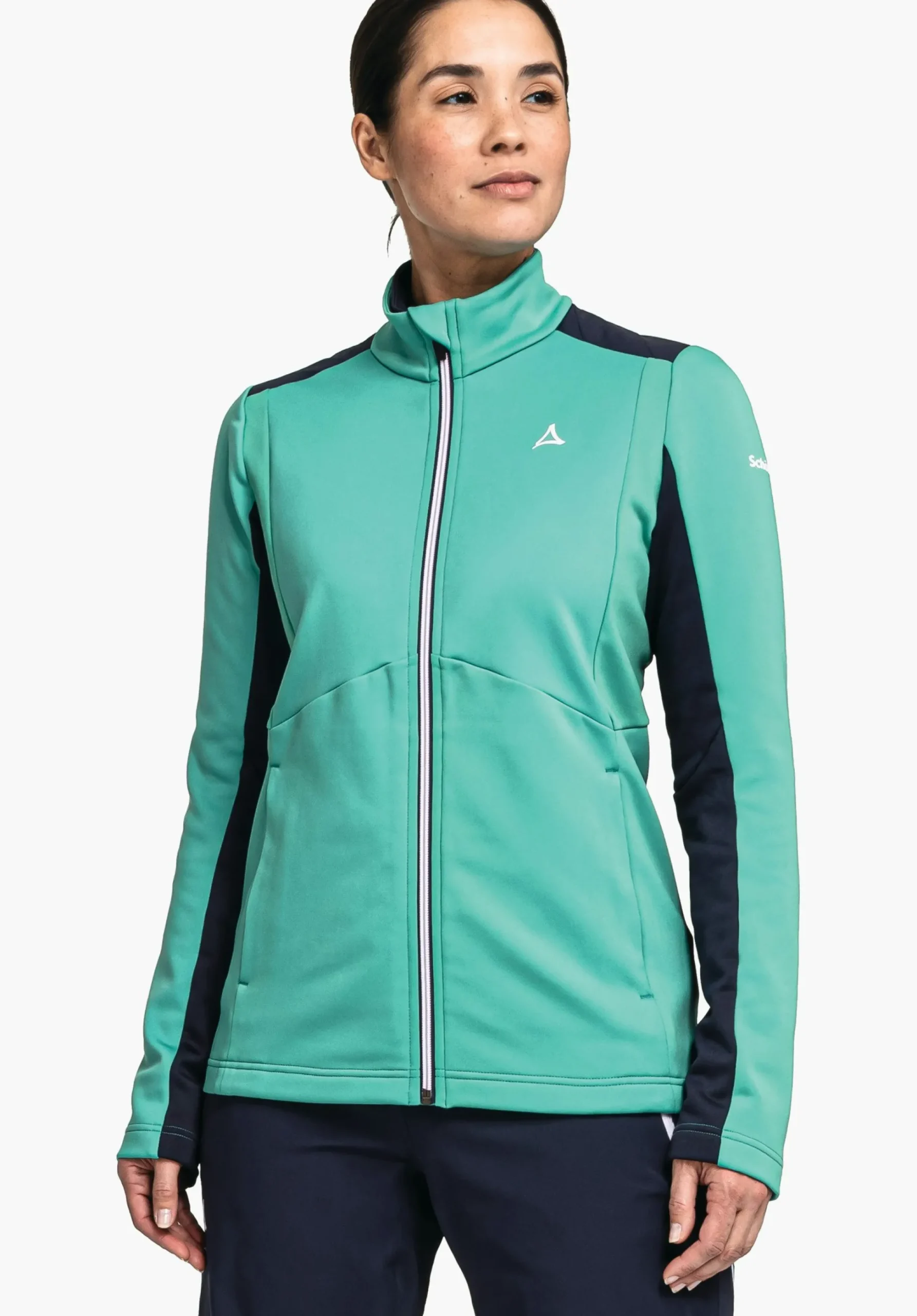 WOMEN SCHÖFFEL Skiing<Sporty recycled fleece jacket red