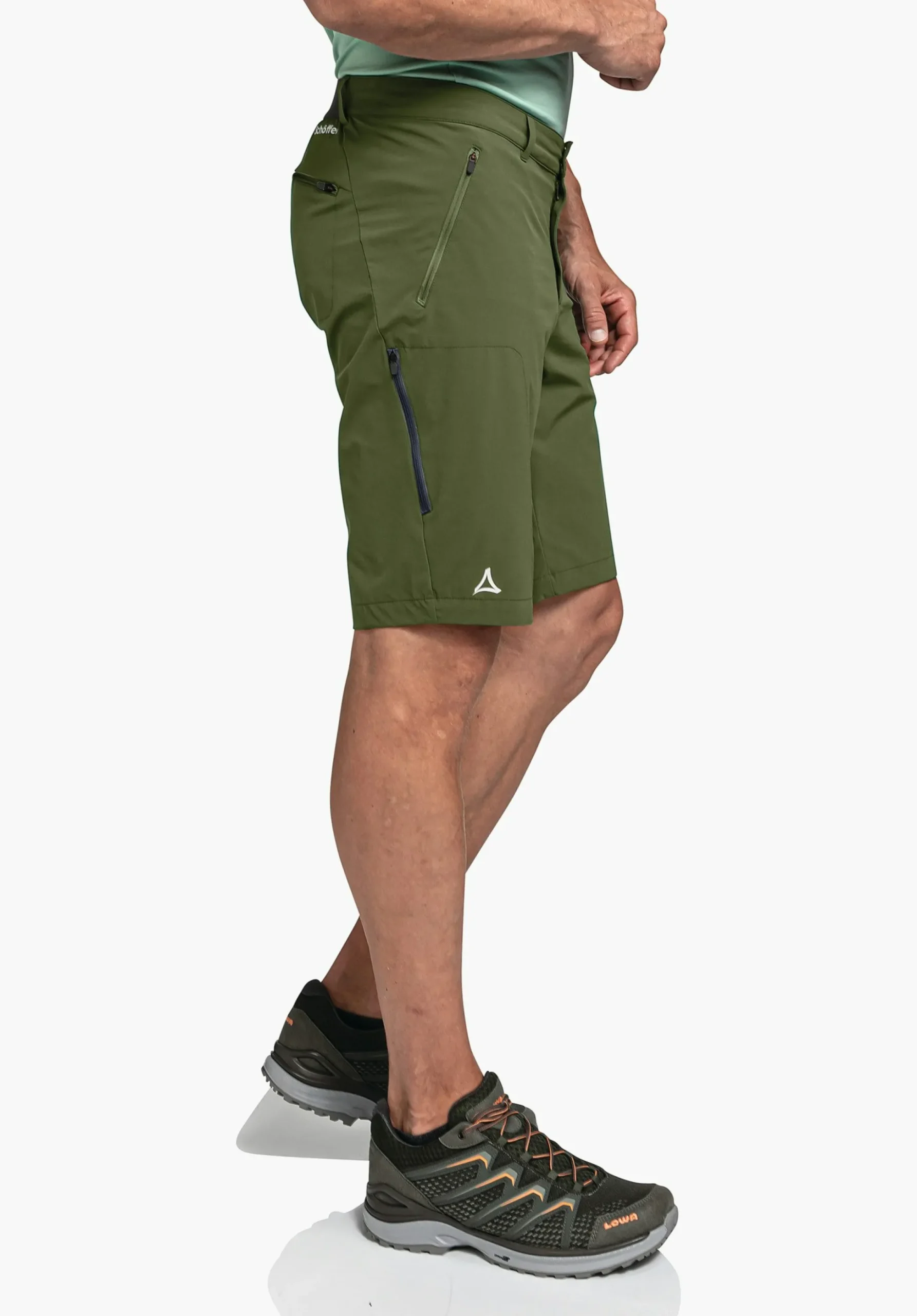 MEN SCHÖFFEL Trek & Hike|Pants Short<Sporty shorts, great freedom of movement grün