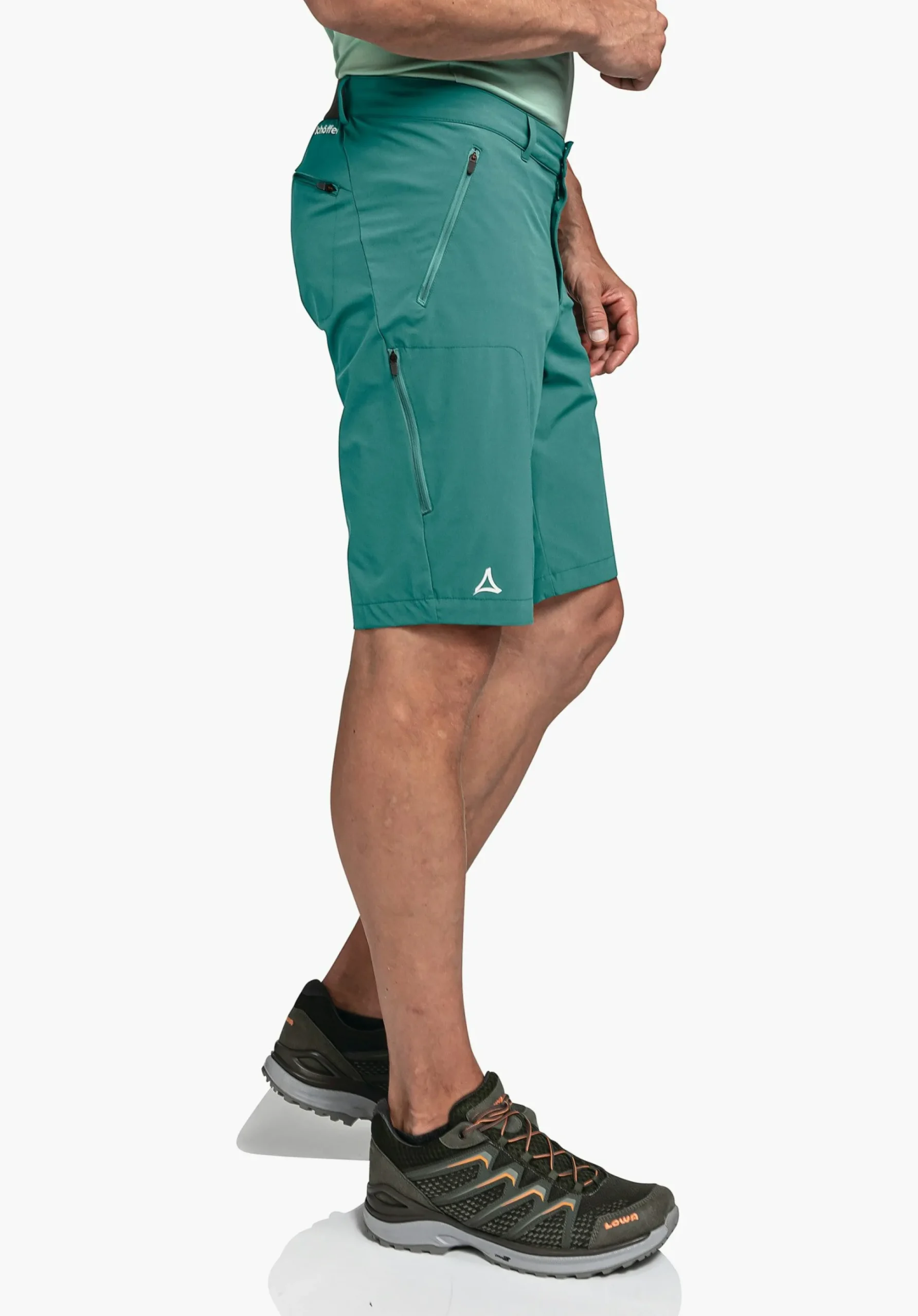MEN SCHÖFFEL Trek & Hike|Pants Short<Sporty shorts, great freedom of movement grün