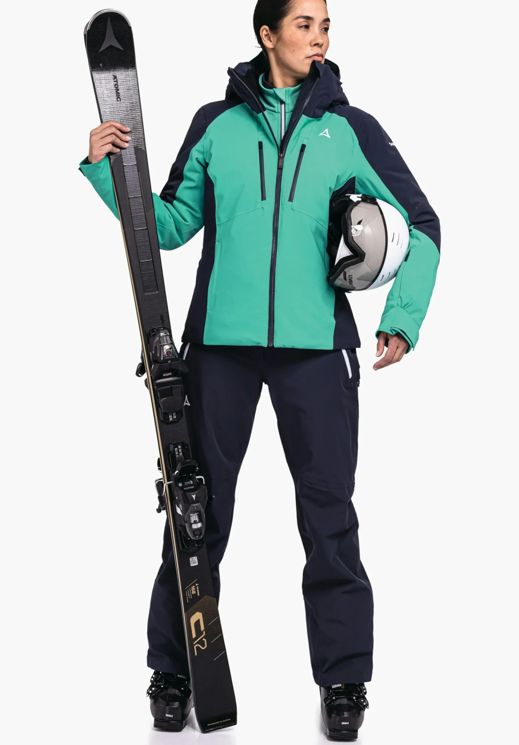 WOMEN SCHÖFFEL Skiing<Sporty ski jacket with recycled filling beige