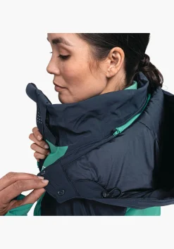 WOMEN SCHÖFFEL Skiing<Sporty ski jacket with recycled filling beige