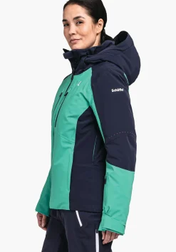 WOMEN SCHÖFFEL Skiing<Sporty ski jacket with recycled filling beige