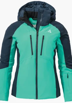 WOMEN SCHÖFFEL Skiing<Sporty ski jacket with recycled filling beige