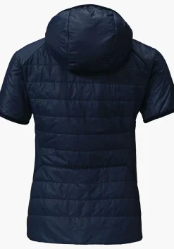 WOMEN SCHÖFFEL Ski Tour|Mountaineering<Sporty vest with recycled padding orange