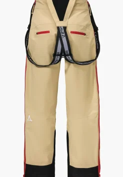 CHILDREN SCHÖFFEL Ski<Stretch ski pants for children in ÖSV look beige
