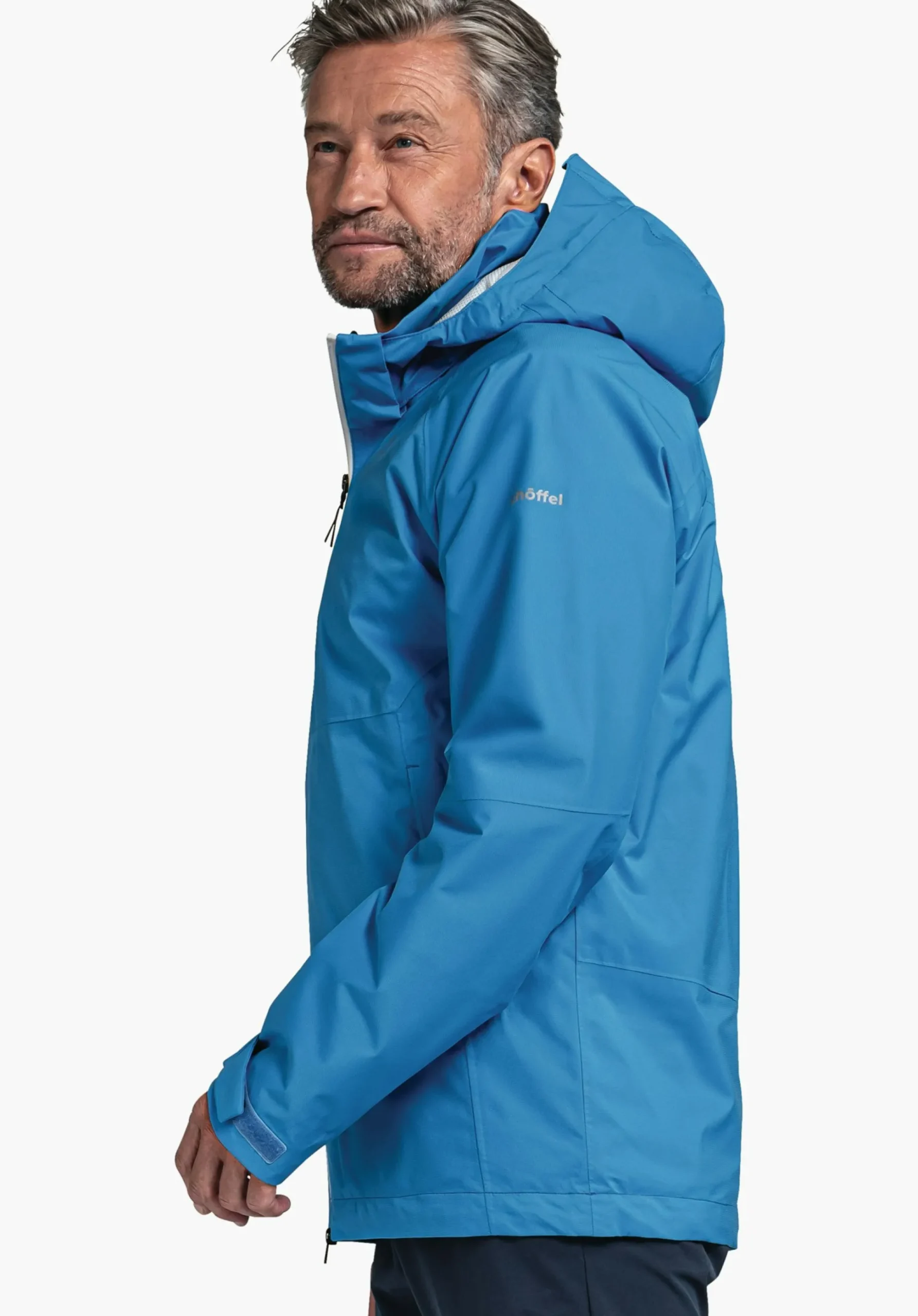MEN SCHÖFFEL Trek & Hike|Outdoor Jackets<Stretchy rain jacket with pack-away bag orange