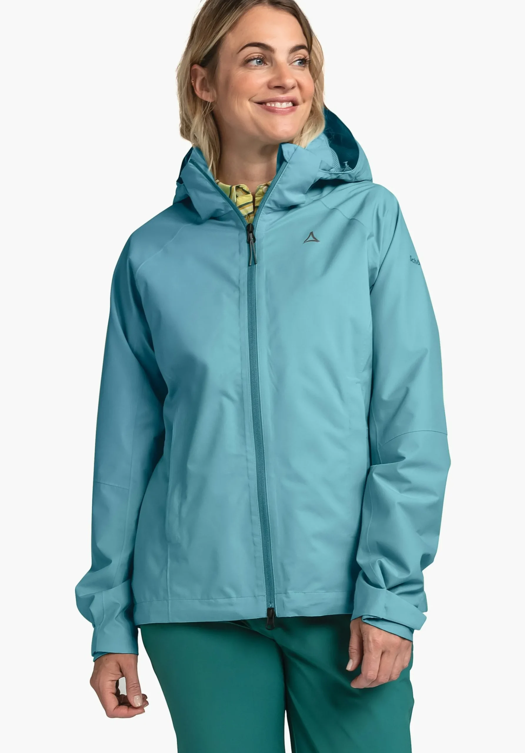 WOMEN SCHÖFFEL Trek & Hike|Outdoor Jackets<Stretchy rain jacket with pack-away bag red