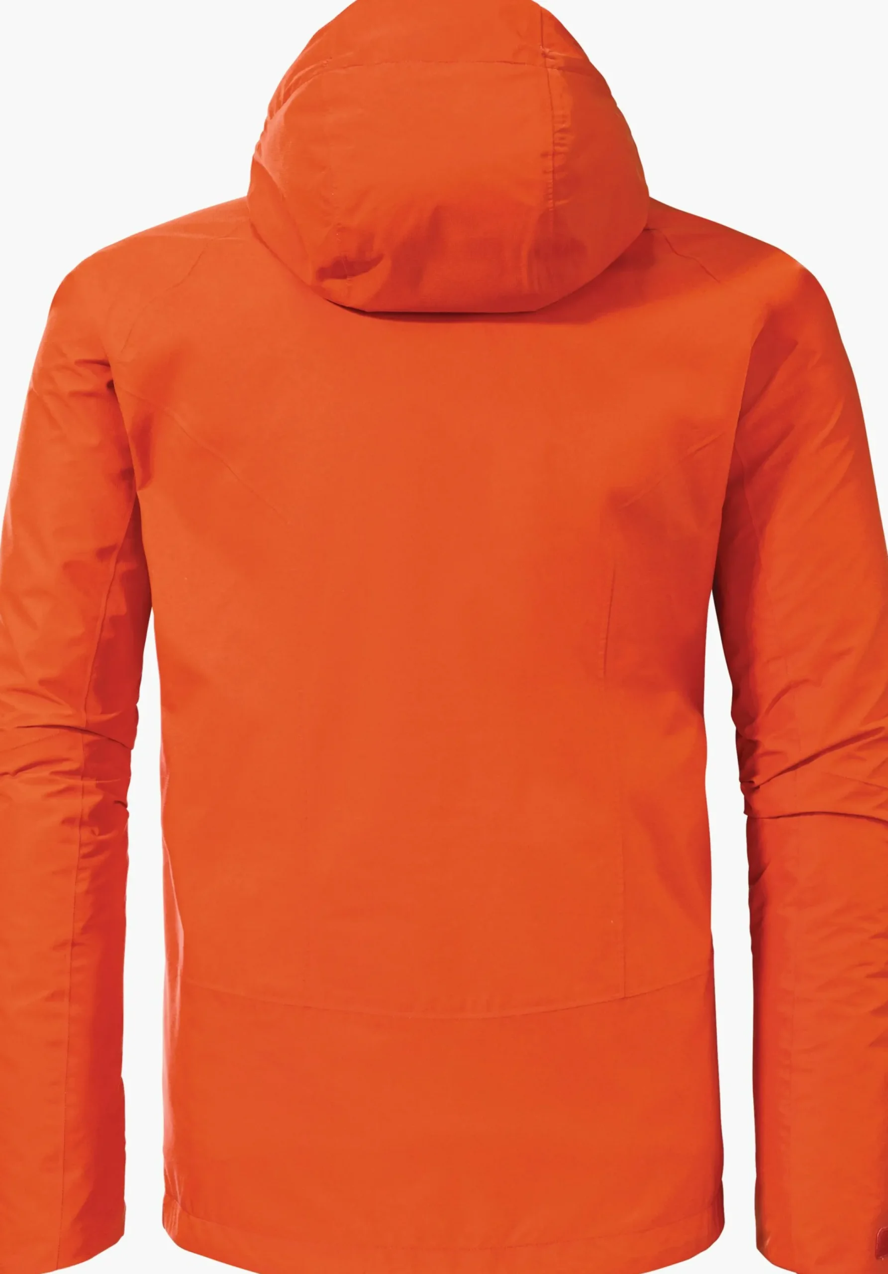 MEN SCHÖFFEL Trek & Hike|Outdoor Jackets<Stretchy rain jacket with pack-away bag orange