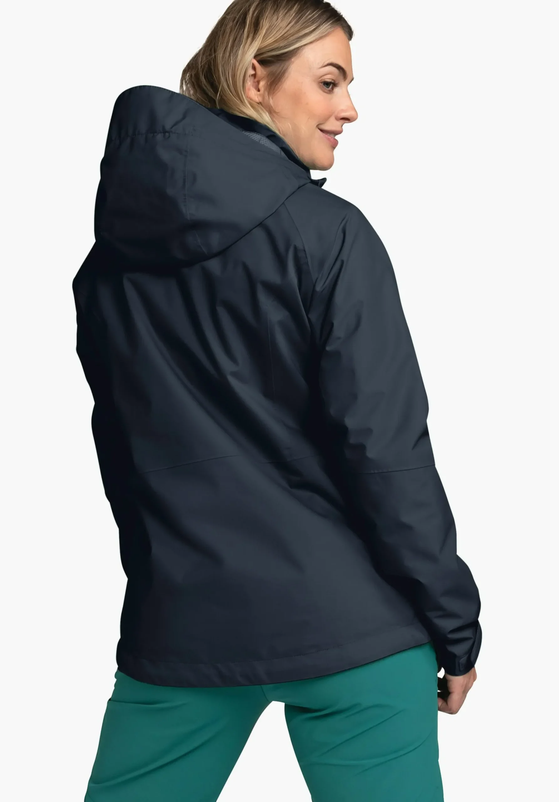 WOMEN SCHÖFFEL Trek & Hike|Outdoor Jackets<Stretchy rain jacket with pack-away bag red
