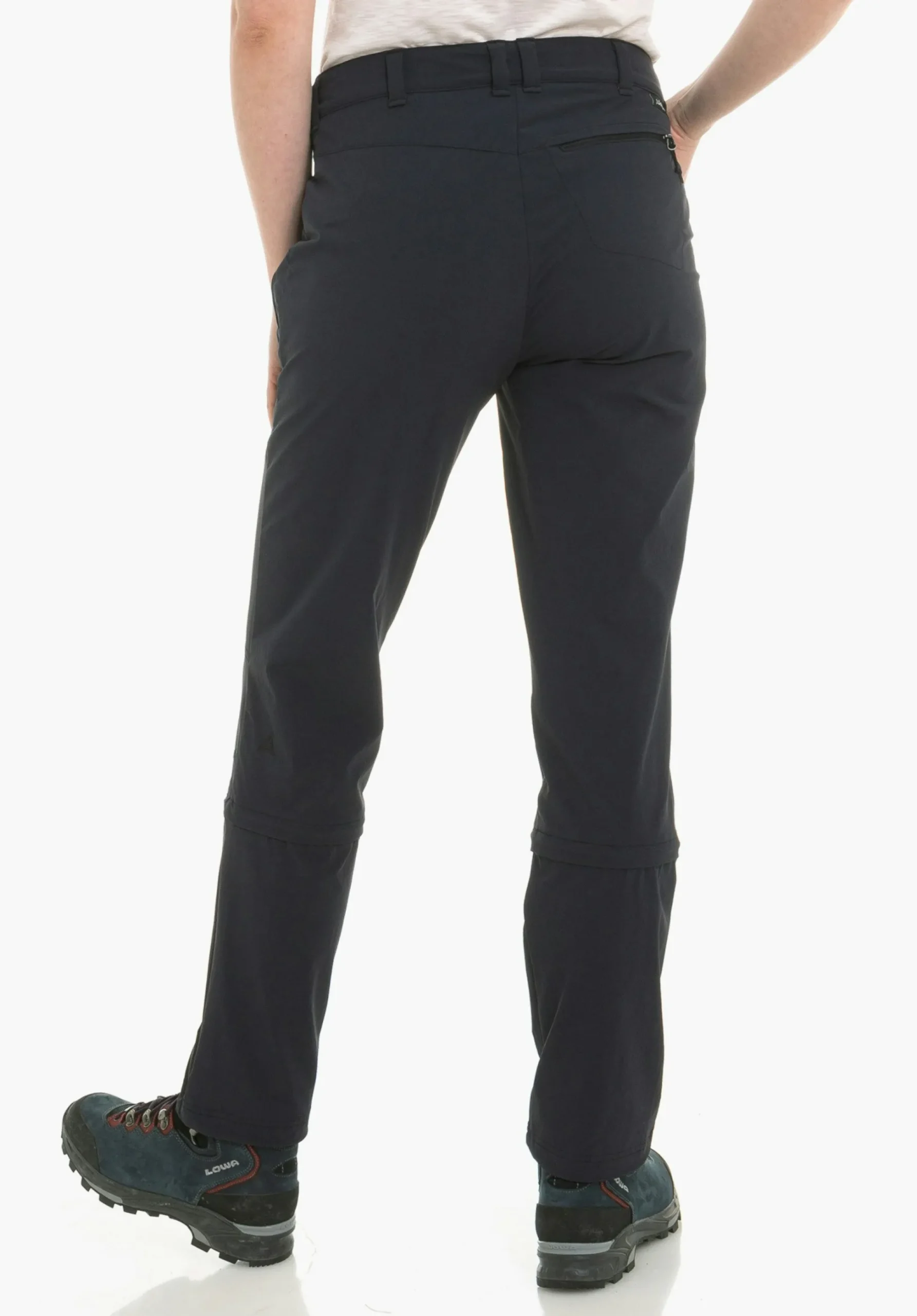 WOMEN SCHÖFFEL Trek & Hike|Pants Zip Off<Strong hiking pants with zip-off function purple