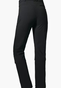 WOMEN SCHÖFFEL Trek & Hike|Pants Zip Off<Strong hiking pants with zip-off function purple