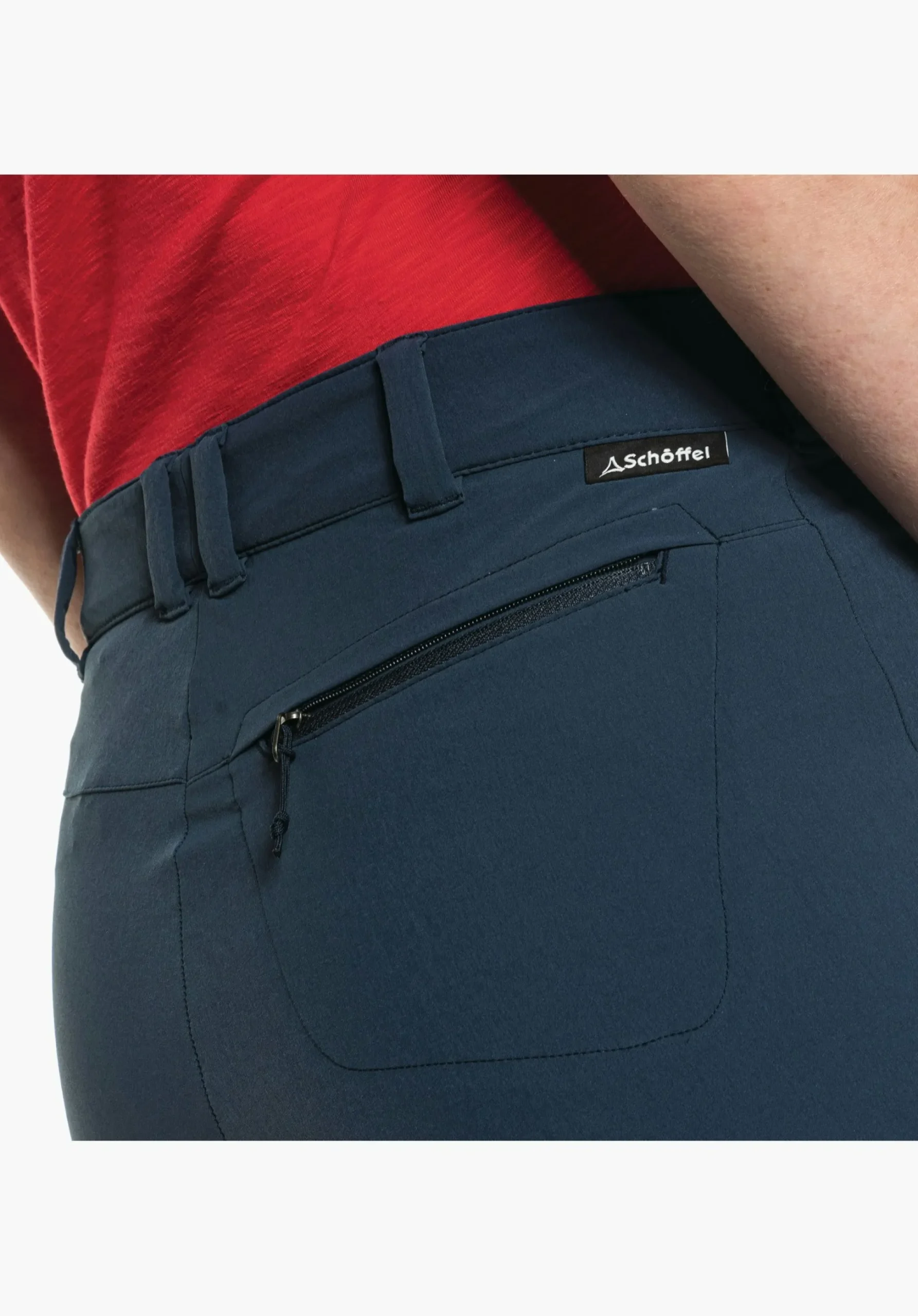 WOMEN SCHÖFFEL Trek & Hike|Pants Zip Off<Strong hiking pants with zip-off function purple
