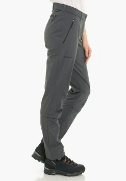 WOMEN SCHÖFFEL Trek & Hike|Pants Zip Off<Strong hiking pants with zip-off function purple