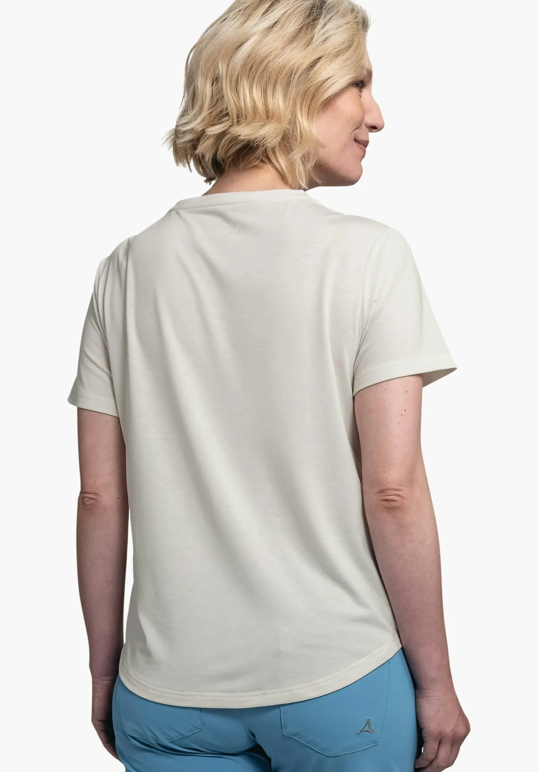 WOMEN SCHÖFFEL <Stylish & quick drying t-shirt weiß
