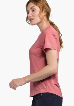 WOMEN SCHÖFFEL <Stylish & quick drying t-shirt weiß