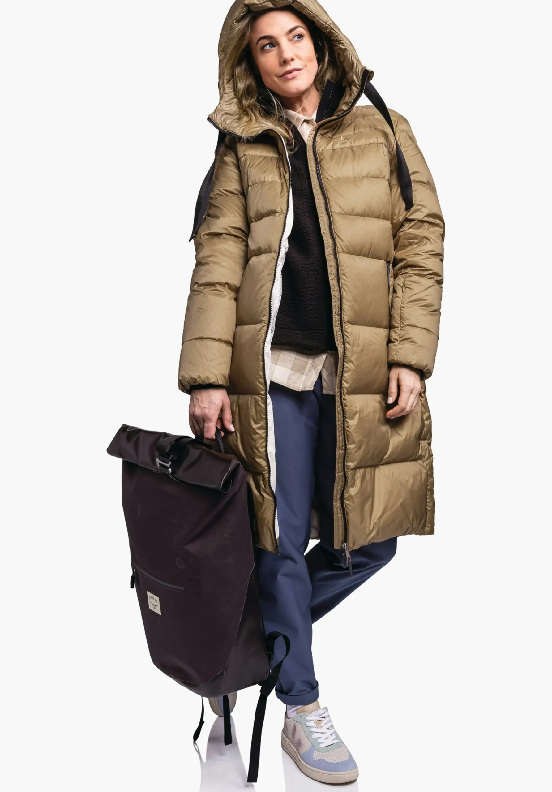 WOMEN SCHÖFFEL Travel/Leisure|Down- / Thermojacket<Stylish & super lightweight down coat white
