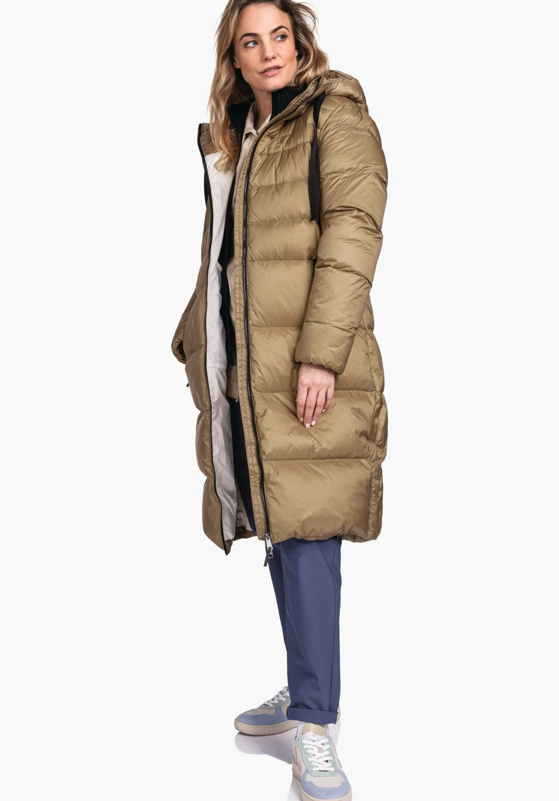 WOMEN SCHÖFFEL Travel/Leisure|Down- / Thermojacket<Stylish & super lightweight down coat white