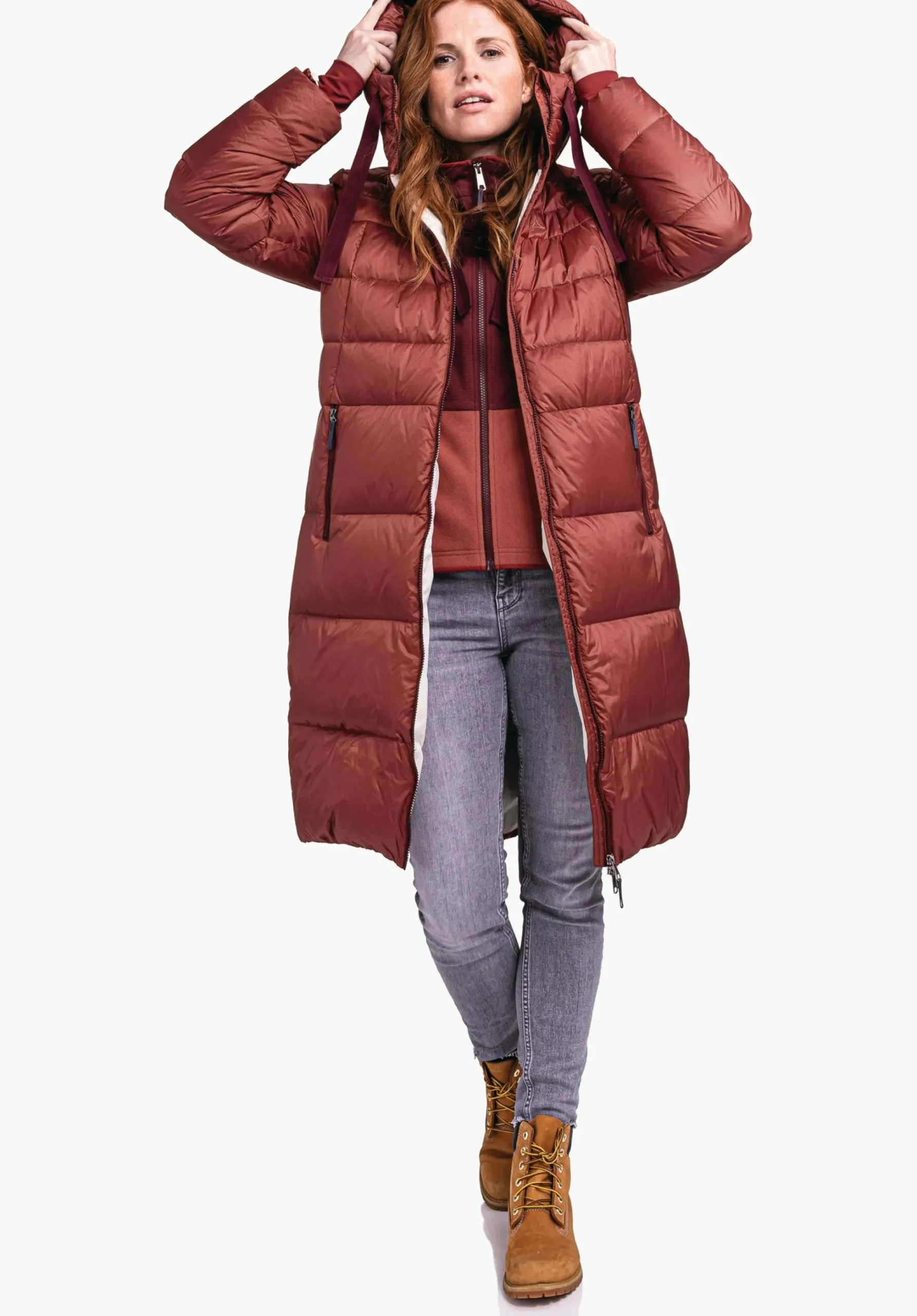WOMEN SCHÖFFEL Travel/Leisure|Down- / Thermojacket<Stylish & super lightweight down coat white