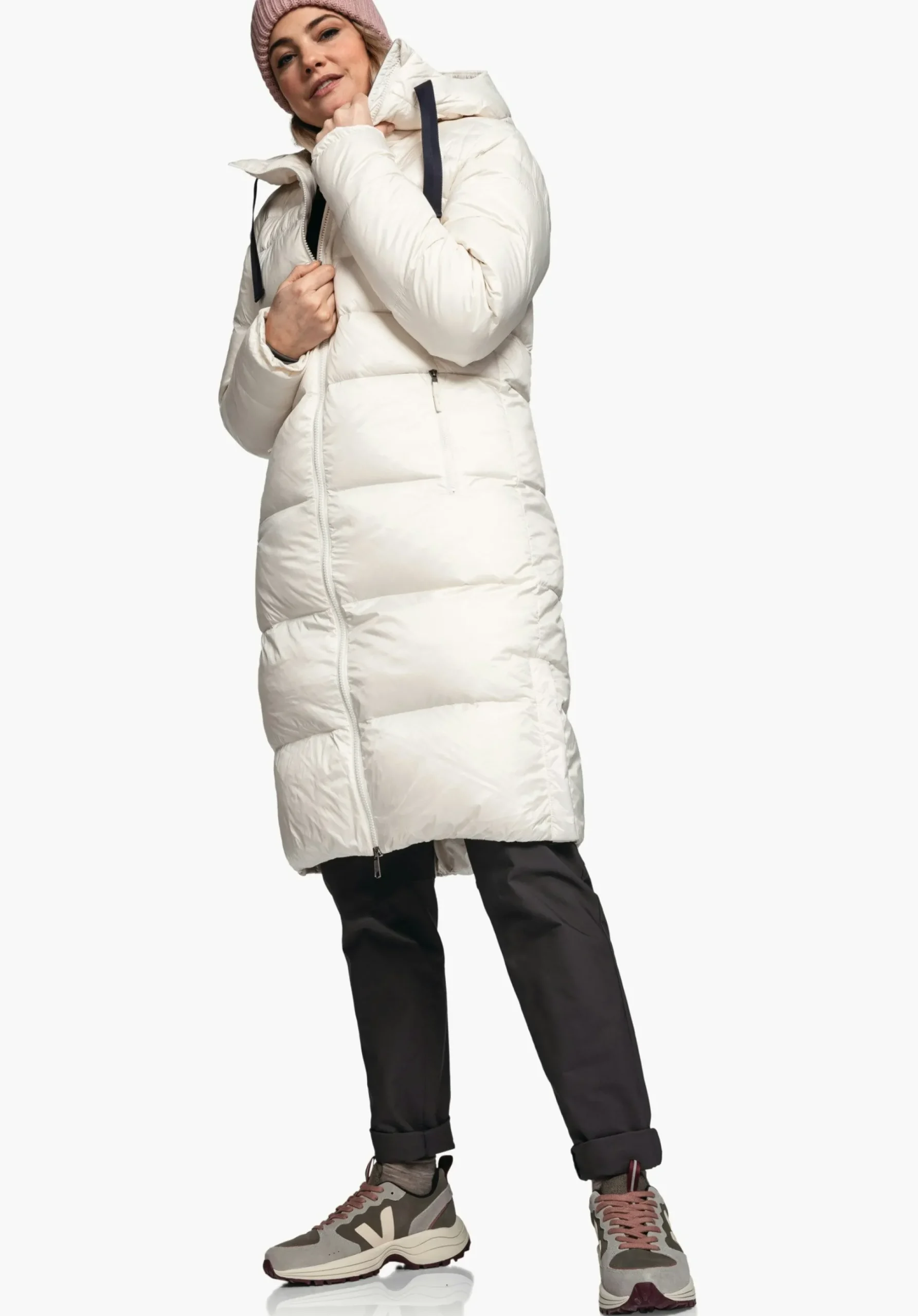 WOMEN SCHÖFFEL Travel/Leisure|Down- / Thermojacket<Stylish & super lightweight down coat white