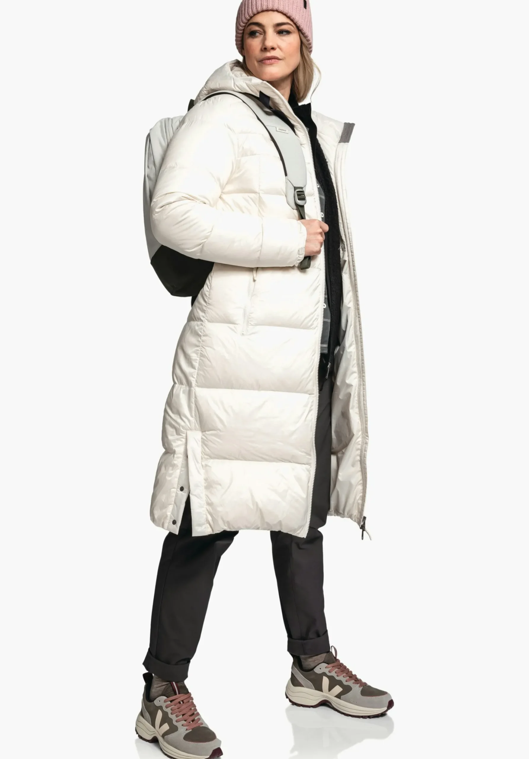 WOMEN SCHÖFFEL Travel/Leisure|Down- / Thermojacket<Stylish & super lightweight down coat white