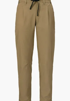 WOMEN SCHÖFFEL Travel/Leisure|Pants Long<Stylish and smart casual pants beige
