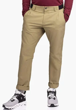 MEN SCHÖFFEL Travel/Leisure|Pants Long<Stylish and smart casual pants beige
