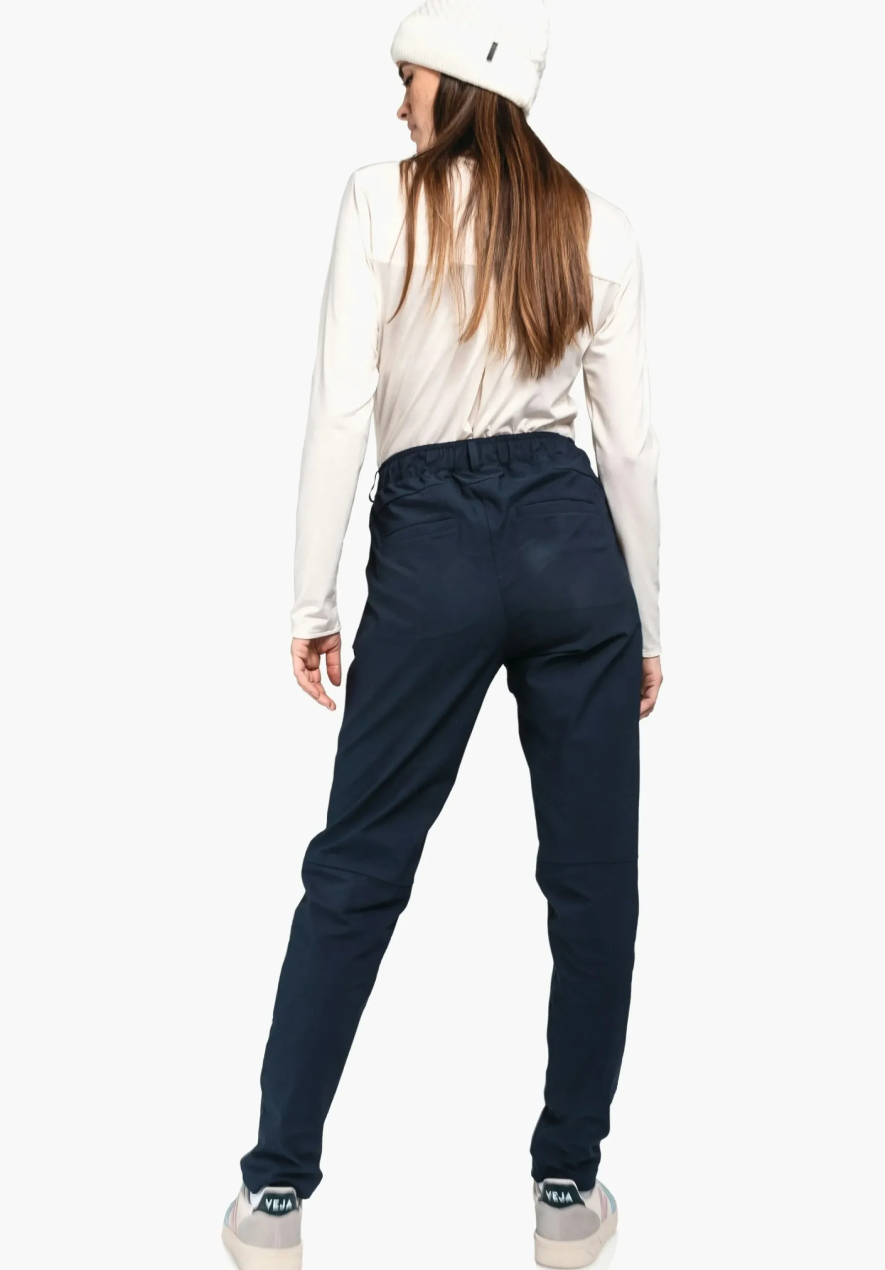 WOMEN SCHÖFFEL Travel/Leisure|Pants Long<Stylish and smart casual pants beige