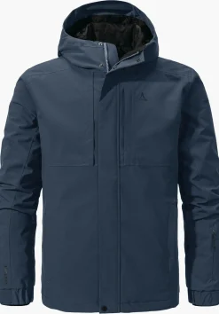 MEN SCHÖFFEL Travel/Leisure|Outdoor Jackets<Stylish and waterproof insulation jacket brown