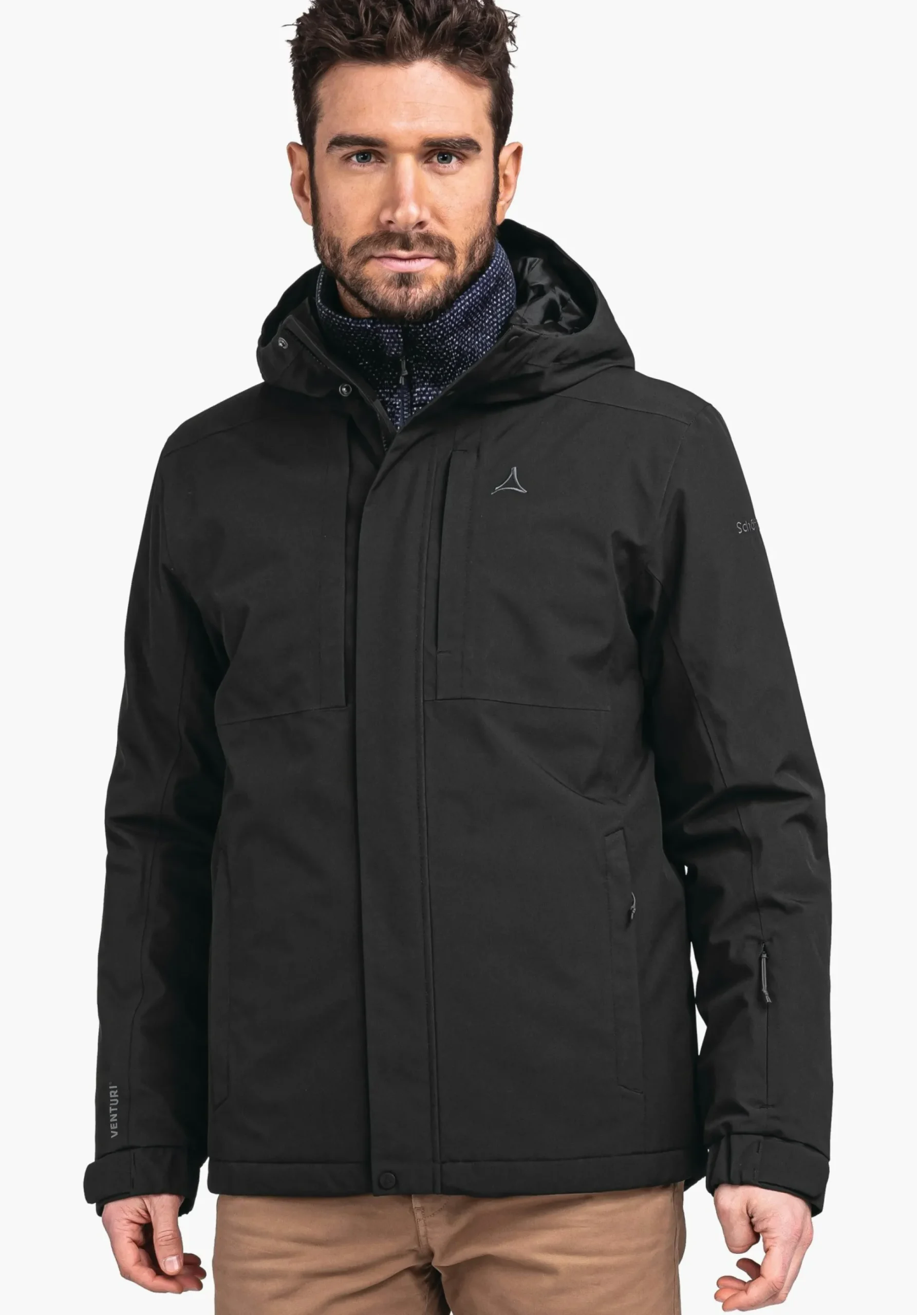 MEN SCHÖFFEL Travel/Leisure|Outdoor Jackets<Stylish and waterproof insulation jacket brown