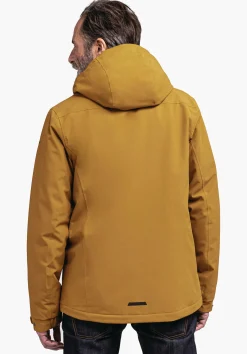 MEN SCHÖFFEL Outdoor Jackets|Travel/Leisure<Stylish and waterproof insulation jacket brown