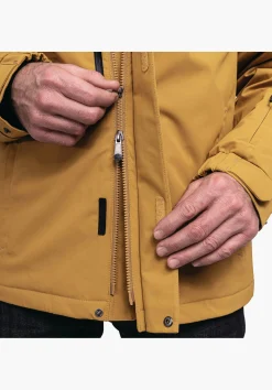 MEN SCHÖFFEL Outdoor Jackets|Travel/Leisure<Stylish and waterproof insulation jacket brown
