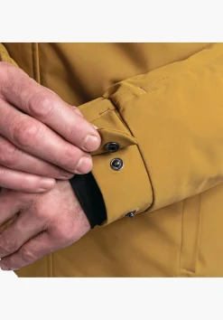 MEN SCHÖFFEL Outdoor Jackets|Travel/Leisure<Stylish and waterproof insulation jacket brown