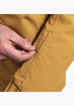 MEN SCHÖFFEL Outdoor Jackets|Travel/Leisure<Stylish and waterproof insulation jacket brown