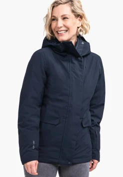 WOMEN SCHÖFFEL Travel/Leisure|Outdoor Jackets<Stylish and waterproof insulation jacket blue