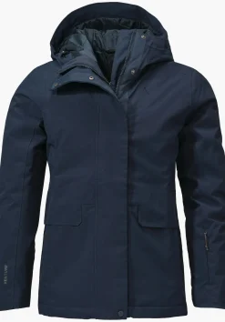 WOMEN SCHÖFFEL Travel/Leisure|Outdoor Jackets<Stylish and waterproof insulation jacket blue