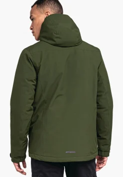 MEN SCHÖFFEL Travel/Leisure|Outdoor Jackets<Stylish and waterproof insulation jacket brown