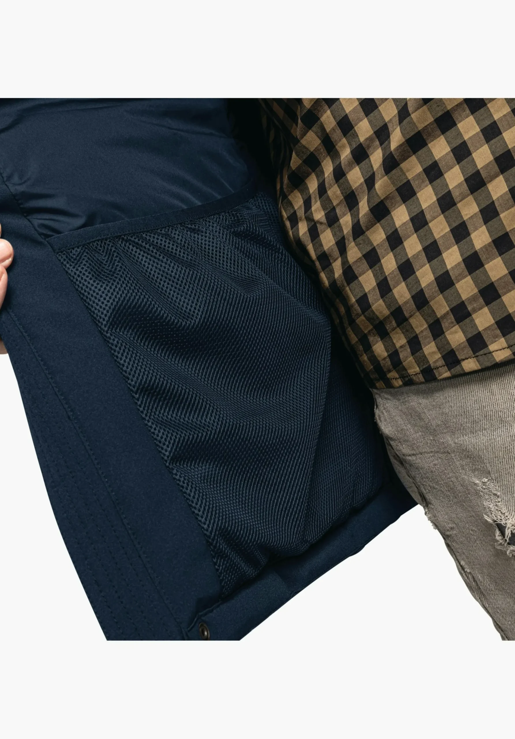 MEN SCHÖFFEL Travel/Leisure|Outdoor Jackets<Stylish jacket with recycled filling brown