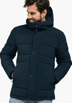MEN SCHÖFFEL Travel/Leisure|Outdoor Jackets<Stylish jacket with recycled filling brown