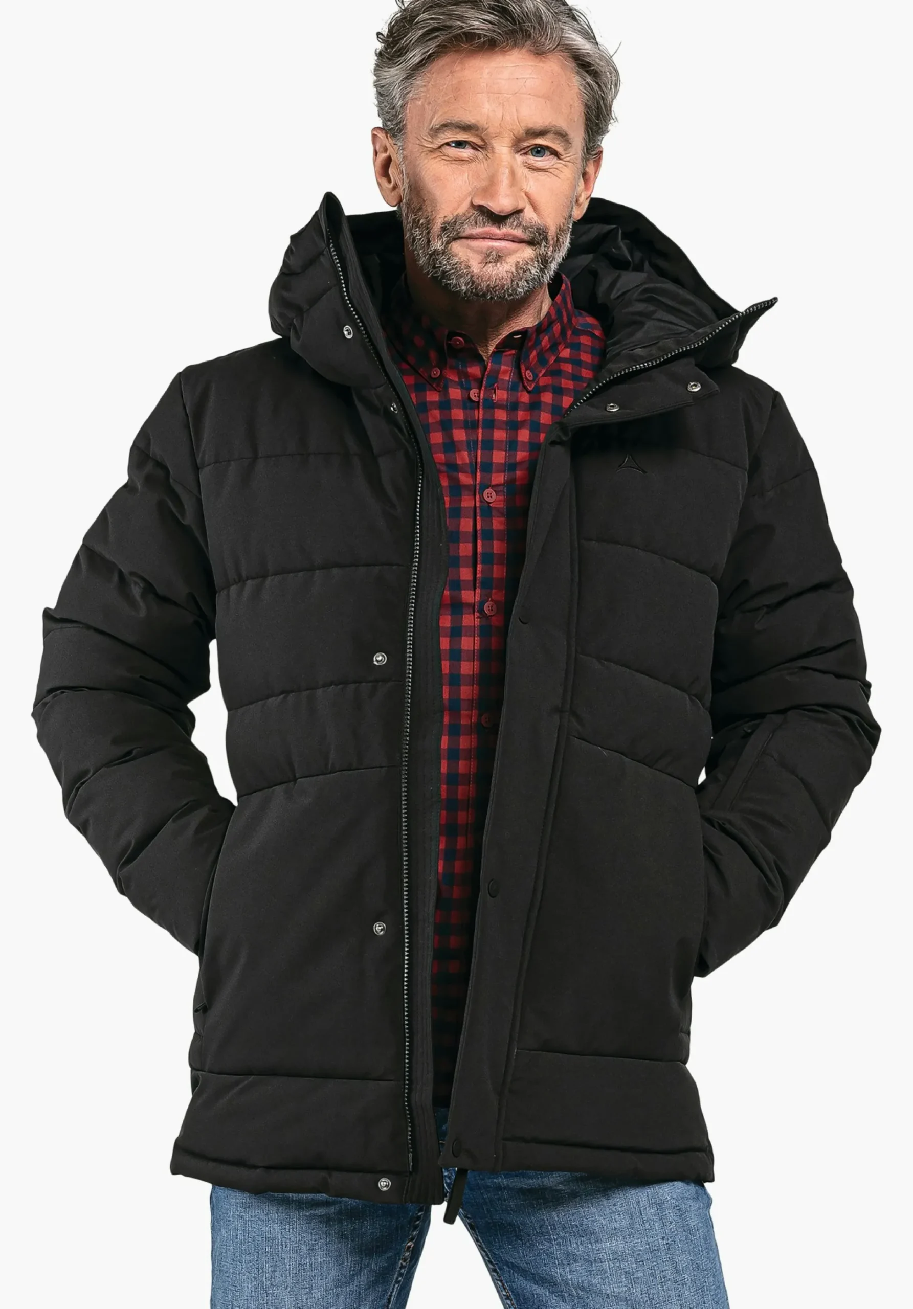 MEN SCHÖFFEL Travel/Leisure|Outdoor Jackets<Stylish jacket with recycled filling brown