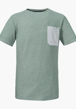 MEN SCHÖFFEL Travel/Leisure<Stylish shirt made of hemp material mix green