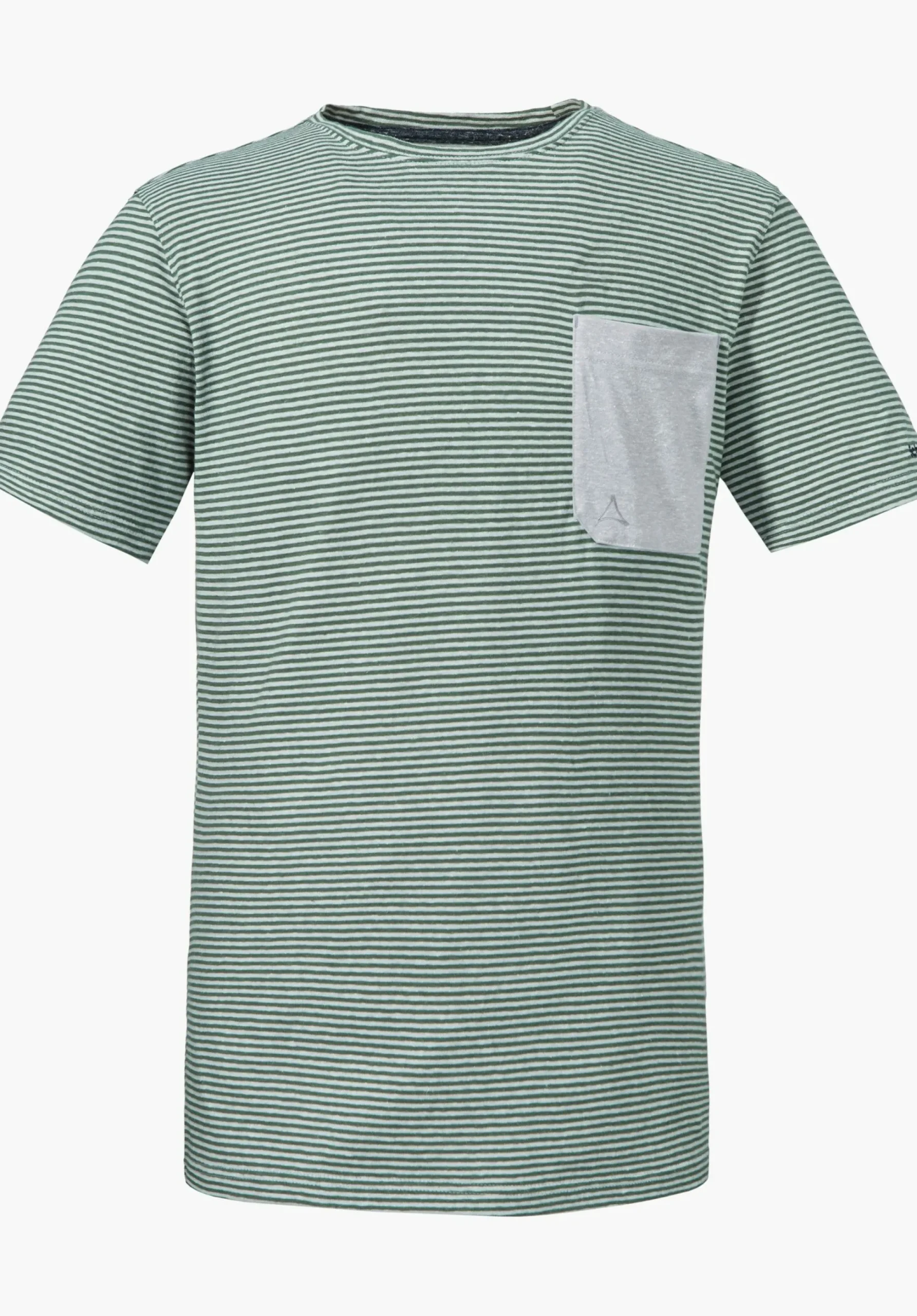MEN SCHÖFFEL Travel/Leisure<Stylish shirt made of hemp material mix green