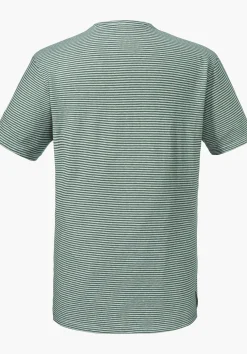 MEN SCHÖFFEL Travel/Leisure<Stylish shirt made of hemp material mix green