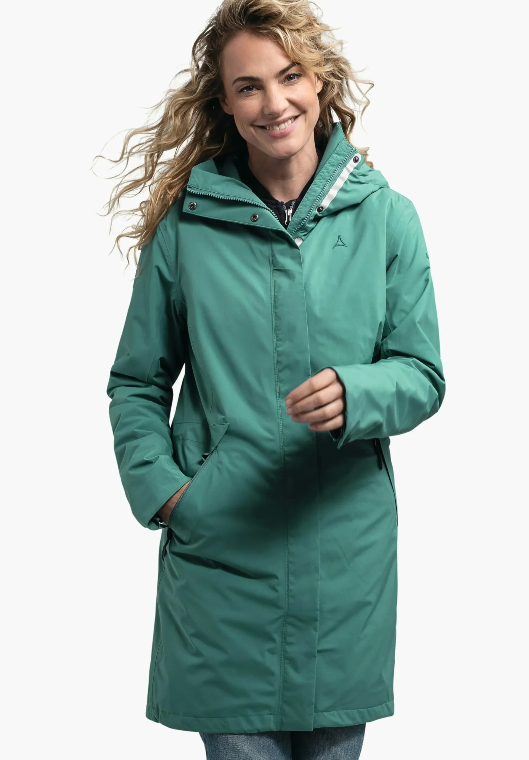 WOMEN SCHÖFFEL Travel/Leisure|Parka / Coat<Stylish waterproof coat rosa