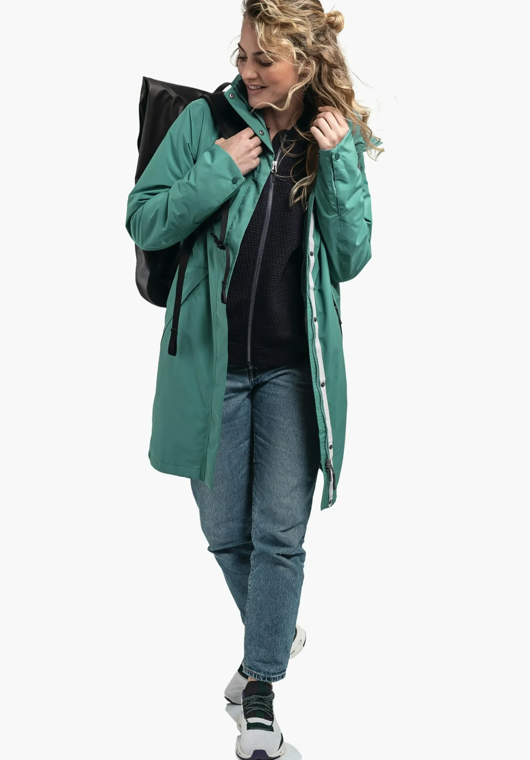 WOMEN SCHÖFFEL Travel/Leisure|Parka / Coat<Stylish waterproof coat rosa