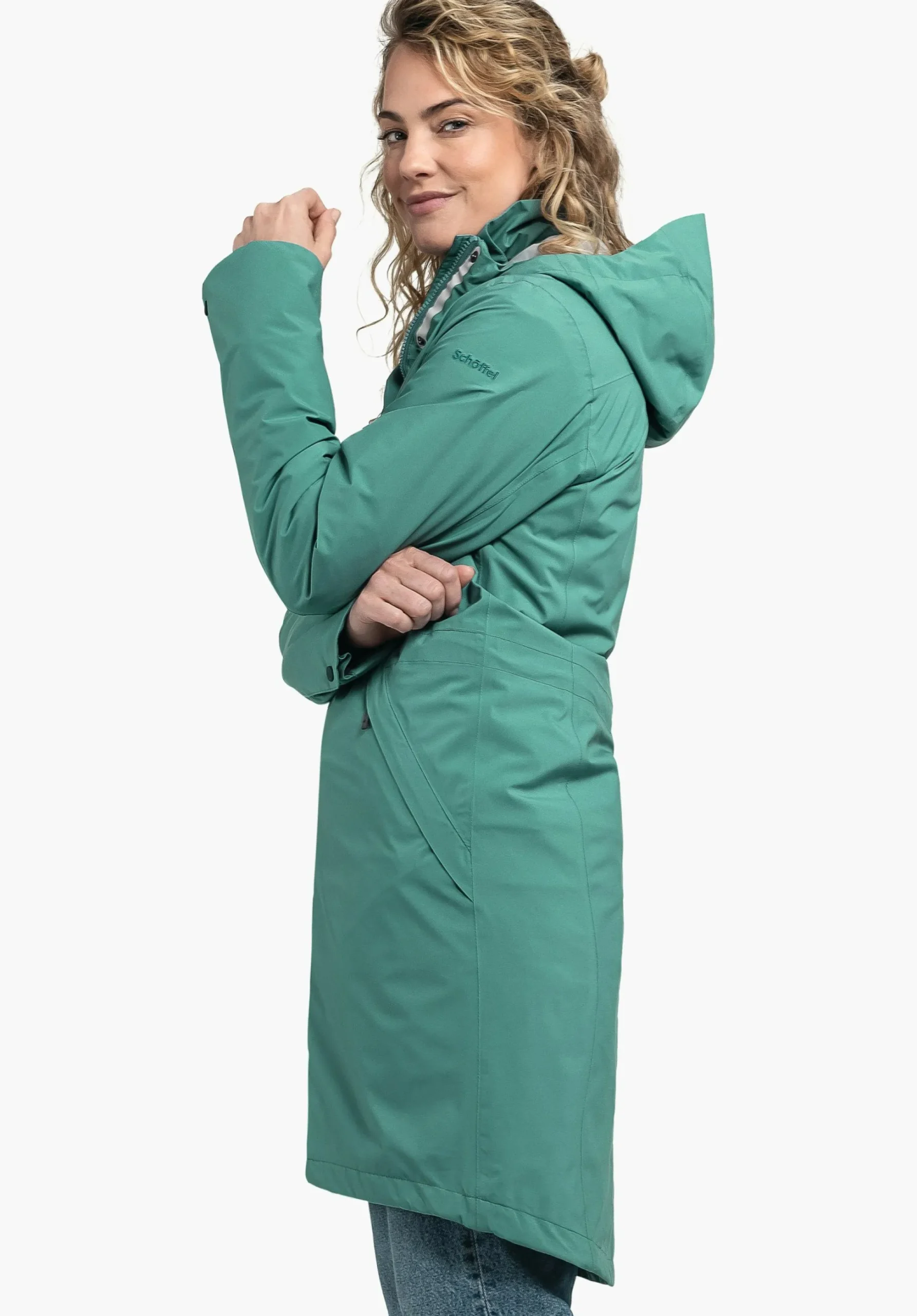WOMEN SCHÖFFEL Travel/Leisure|Parka / Coat<Stylish waterproof coat rosa